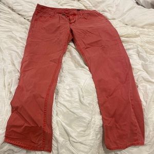 Nantucket red pants